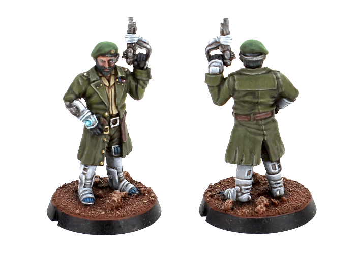 SARA Revolutionary Captain, painted by Maz Wiernikowski.