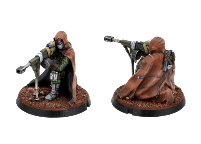 Broken Sniper, painted by Maz Wiernikowski.