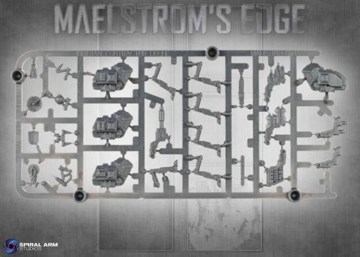 The Contractor Drone sprue.