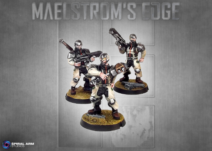 Forthrast Syndicate Contractor Suppression Team, painted by Lil'Legend Studio.