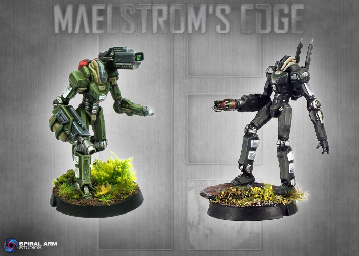 Epirian Scarecrow Bots for Maelstrom's Edge - 28mm multi-part, plastic model