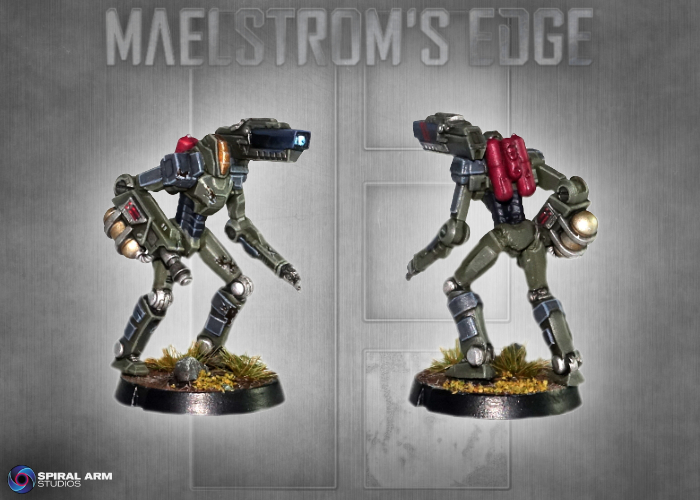 Epirian Scarecrow Bot for Maelstrom's Edge - 28mm multi-part, plastic model