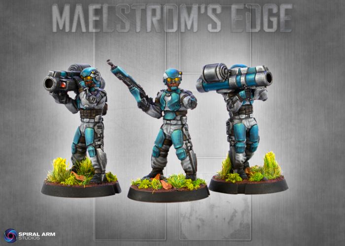 Forthrast Annihilation Team, painted by Todd McNeal.