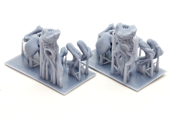 3D printed examples, printed on an Anycubic Mono 4K using Anycubic Tough resin at 35μm using Lychee slicer. Printing results will vary depending on your printer, resin and settings.