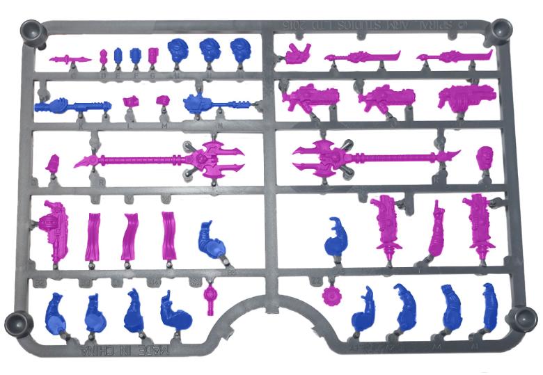 Expansion Sprue image highlighting the Karist and Epirian components