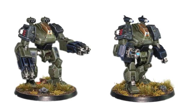 Epirian Hunter Warmech for Maelstrom's Edge - Multi-part plastic 28mm model